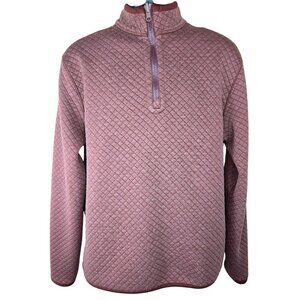 Southern Tide Men's Quilted 1-4 Zip Pullover Sweater Small